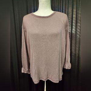 R2  3/4 Cuffed Sleeve (thin) Thermal In Eggplant